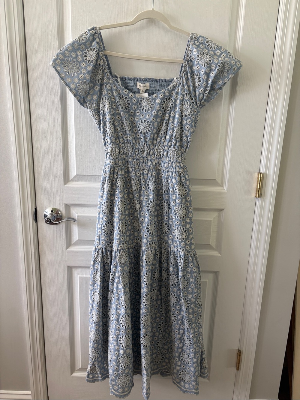 Just Me lace maxi dress
